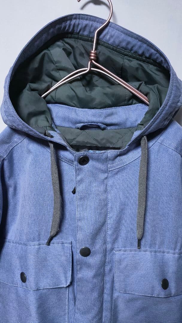 【BURTON バートン】スノーボードウェア メンズM 水色 コットンライク