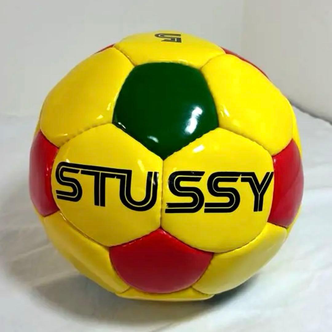 【激レア】OLD STUSSY サッカーボール SIZE5 ラスタヴィンテージ