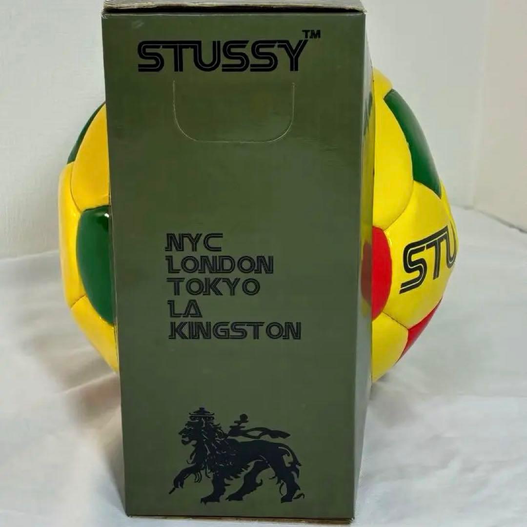 【激レア】OLD STUSSY サッカーボール SIZE5 ラスタヴィンテージ