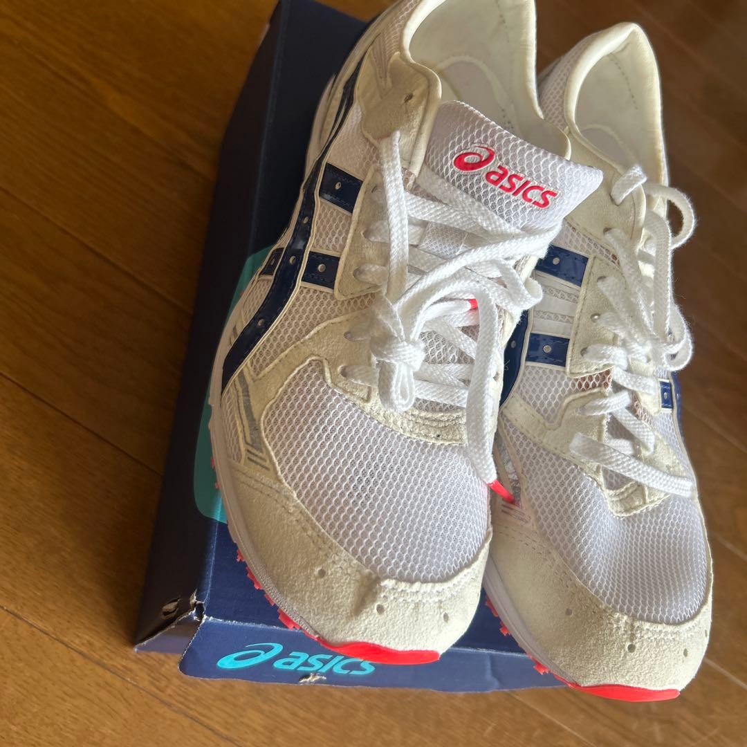 asics マラソンシューズ レディース24.5センチ　ホワイト