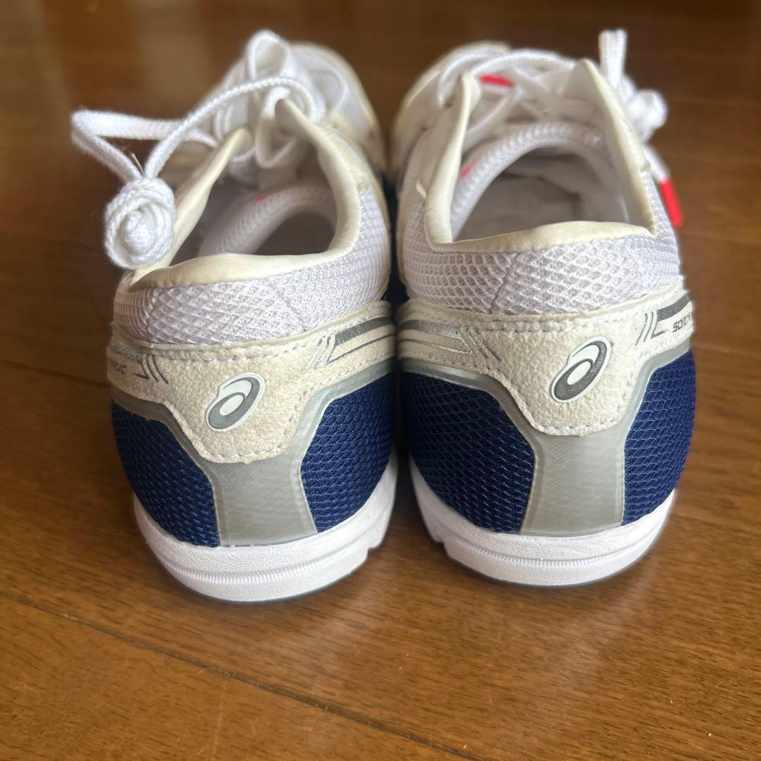 asics マラソンシューズ レディース24.5センチ　ホワイト