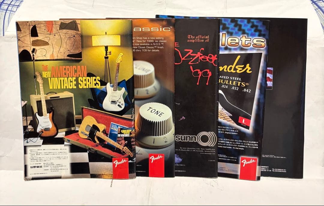 【中古】まとめ売り10部 Fender Frontline オフィシャルカタログ