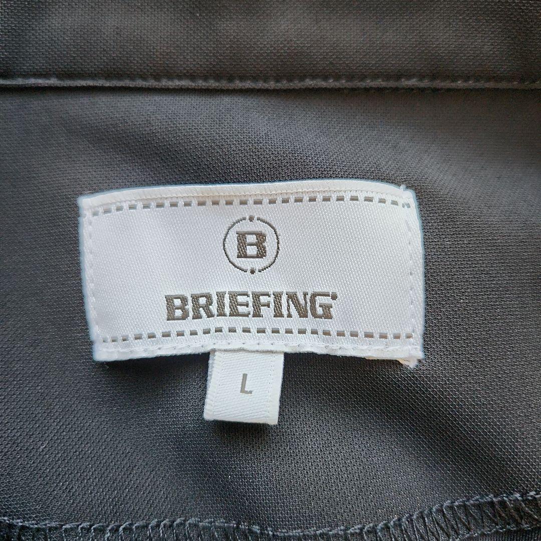 【極美品】BRIEFING GOLF　 ポロワンピース　ノースリーブ L