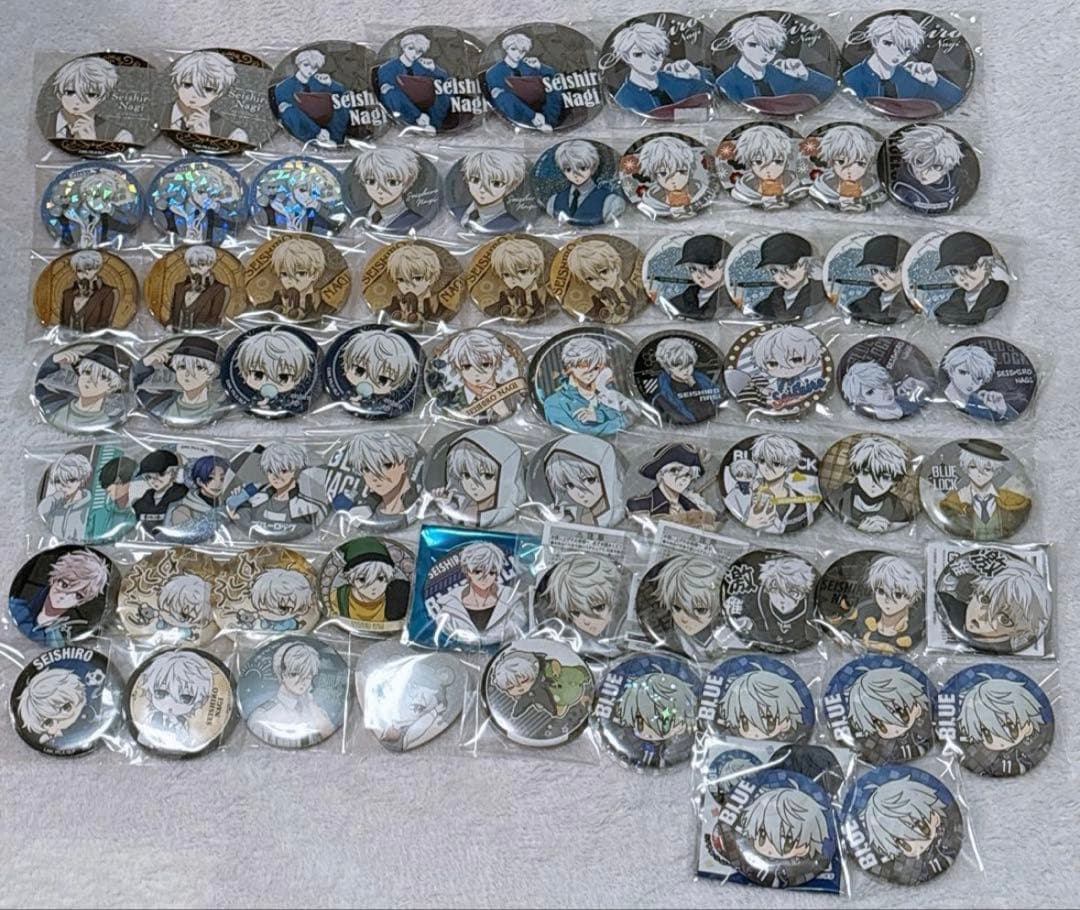 ブルーロック　凪誠士郎 缶バッジ　69個セット　まとめ