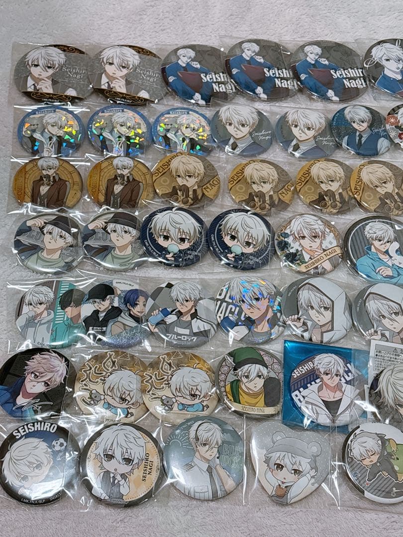 ブルーロック　凪誠士郎 缶バッジ　69個セット　まとめ
