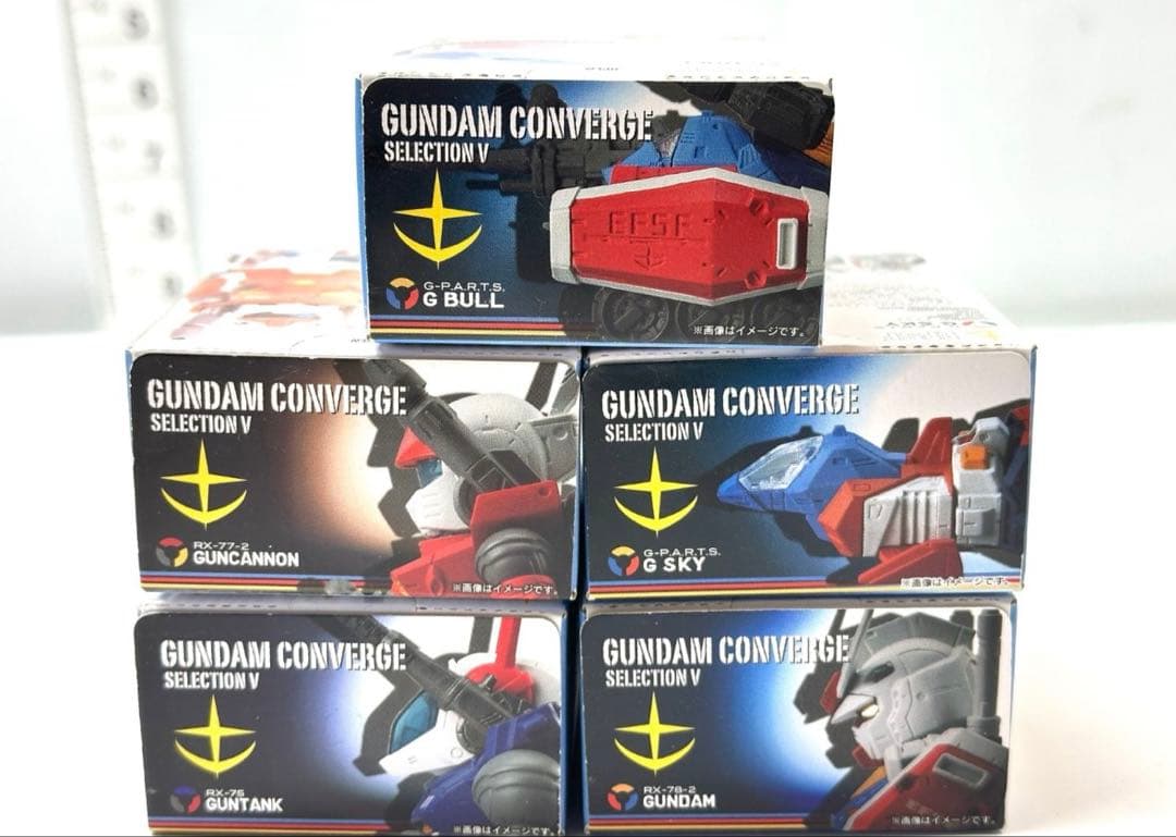 ガンダム　コンバージ　セレクション5 セブンイレブン限定　全5種セット　新品