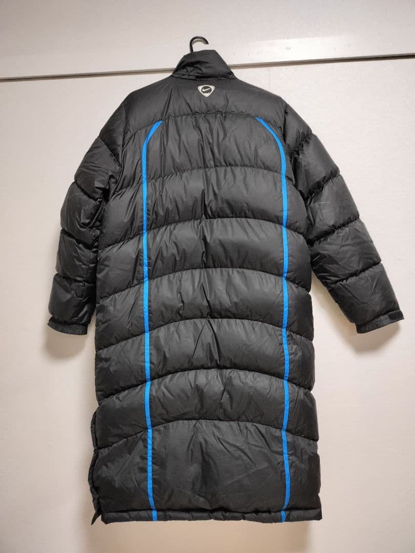 1点モノ★肉厚NIKE★ロングダウンコートぱんぱん★ベンチコート ★Ｌ美品