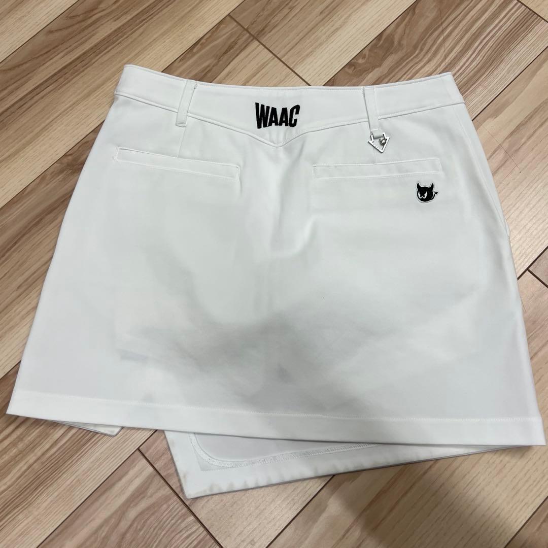 WAAC ロゴスカート　ワックレディース　スカート美品