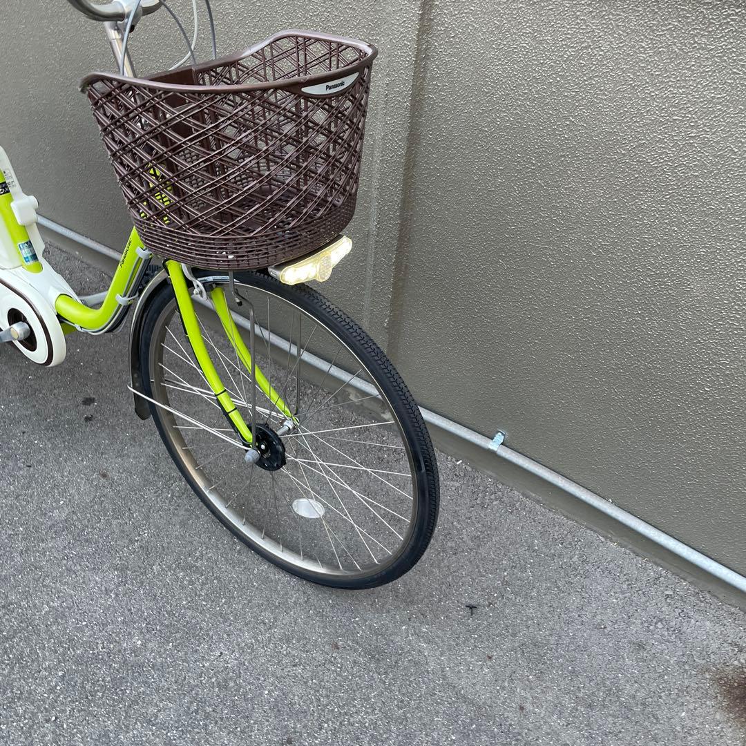 パナソニック電動アシスト自転車26インチ グリーン