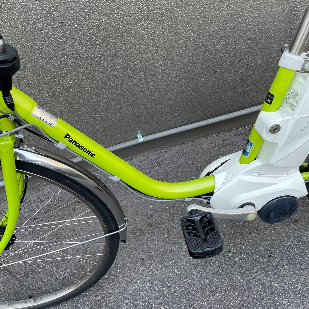 パナソニック電動アシスト自転車26インチ グリーン