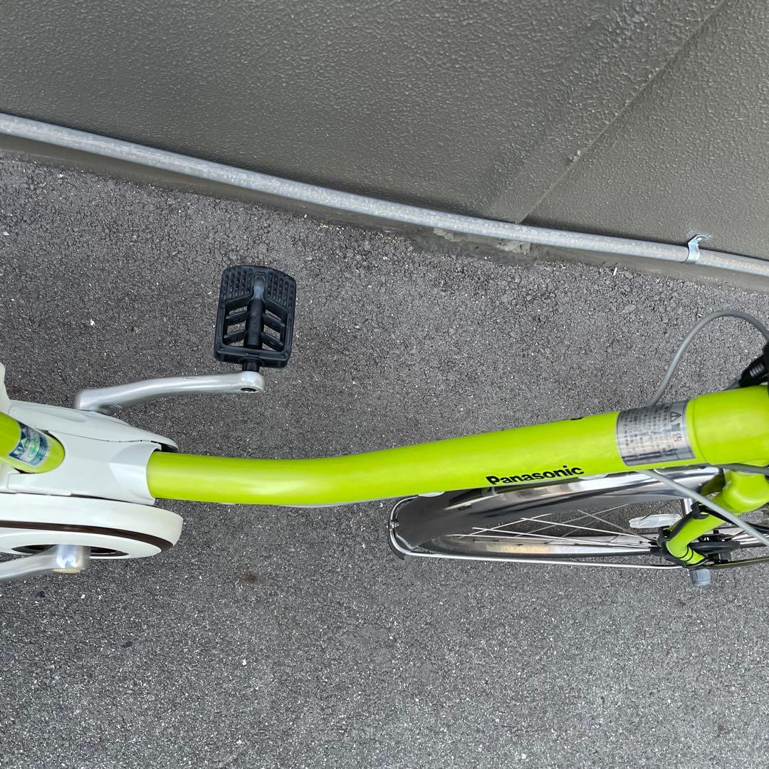 パナソニック電動アシスト自転車26インチ グリーン