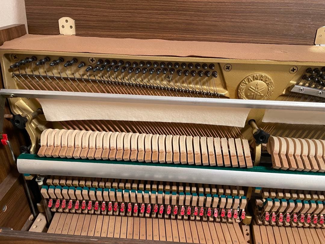 YAMAHA アップライトピアノ MC108C ブラウン