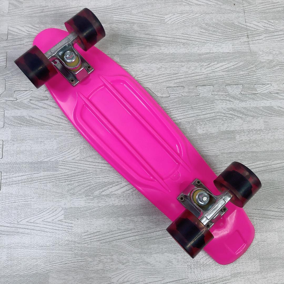 Penny スケートボード スケボー 22インチ クリア ピンク