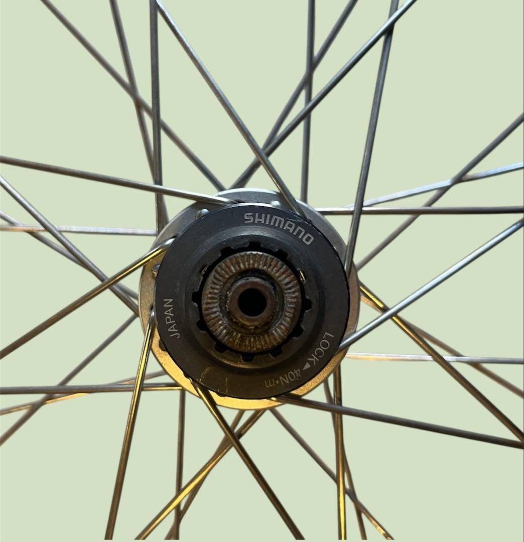 SHIMANO XT ハブ MAVIC X317 DISC 26インチホイール