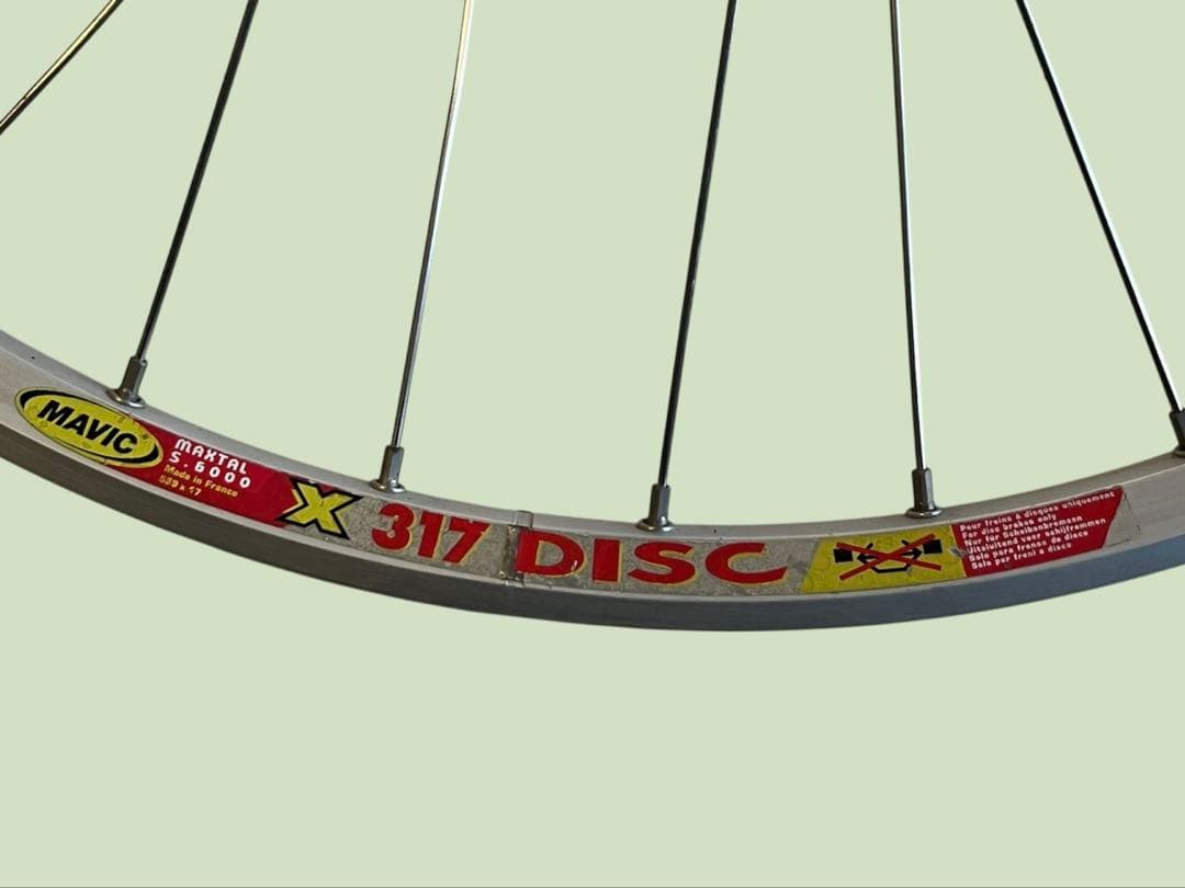 SHIMANO XT ハブ MAVIC X317 DISC 26インチホイール