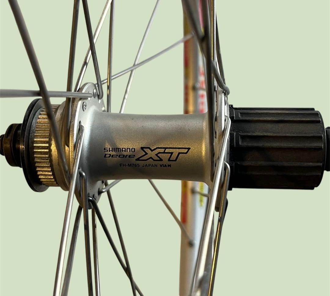 SHIMANO XT ハブ MAVIC X317 DISC 26インチホイール