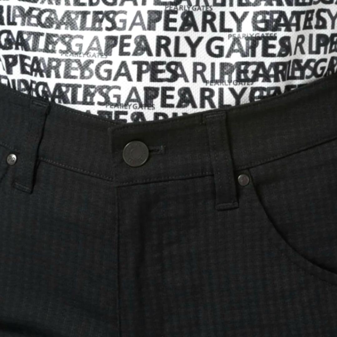 パーリーゲイツ☆美品 接触冷感 C/Pe BIG ドビー ストレッチ パンツ