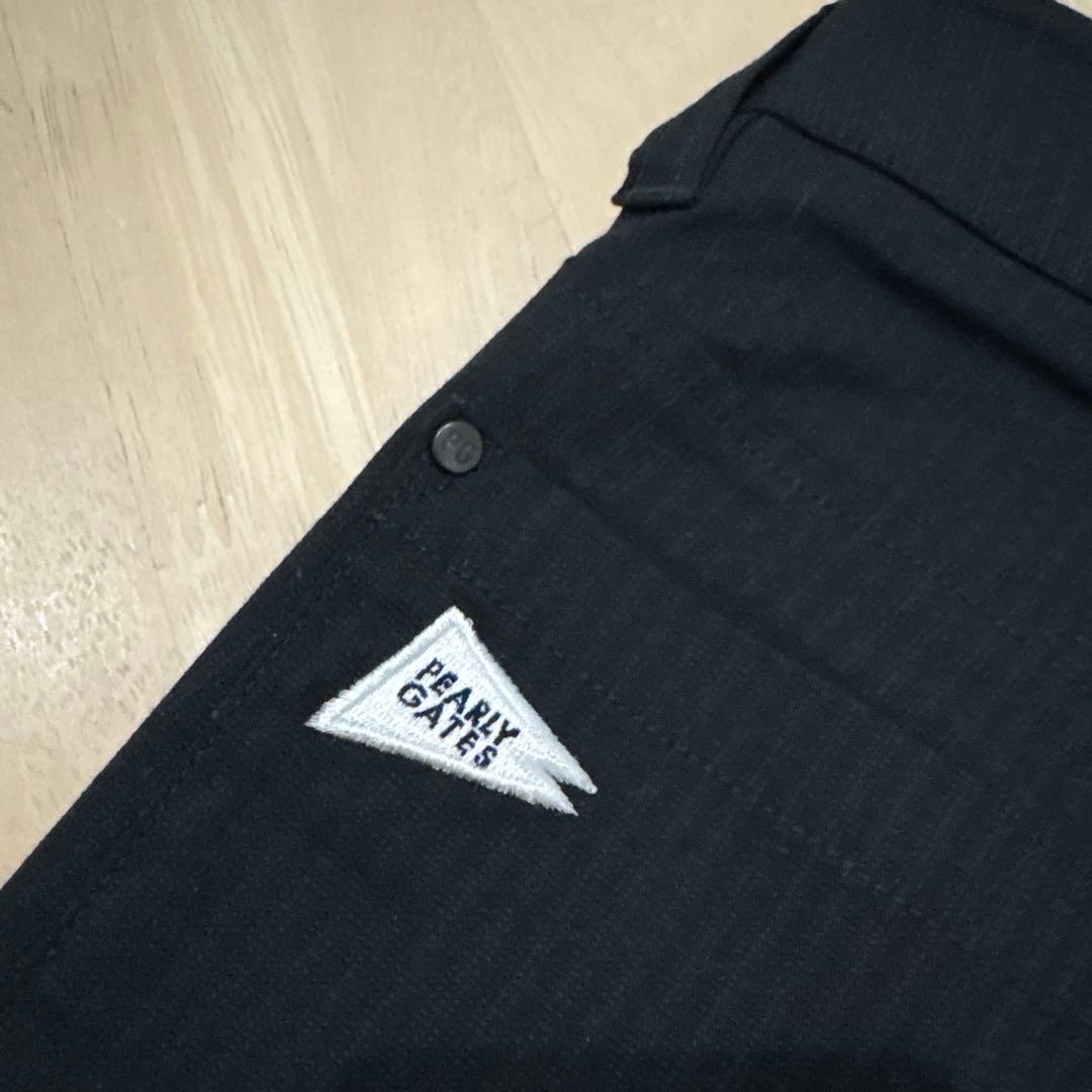 パーリーゲイツ☆美品 接触冷感 C/Pe BIG ドビー ストレッチ パンツ