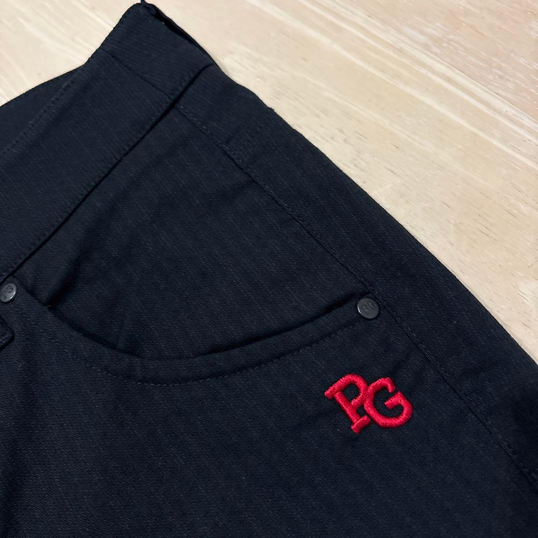 パーリーゲイツ☆美品 接触冷感 C/Pe BIG ドビー ストレッチ パンツ