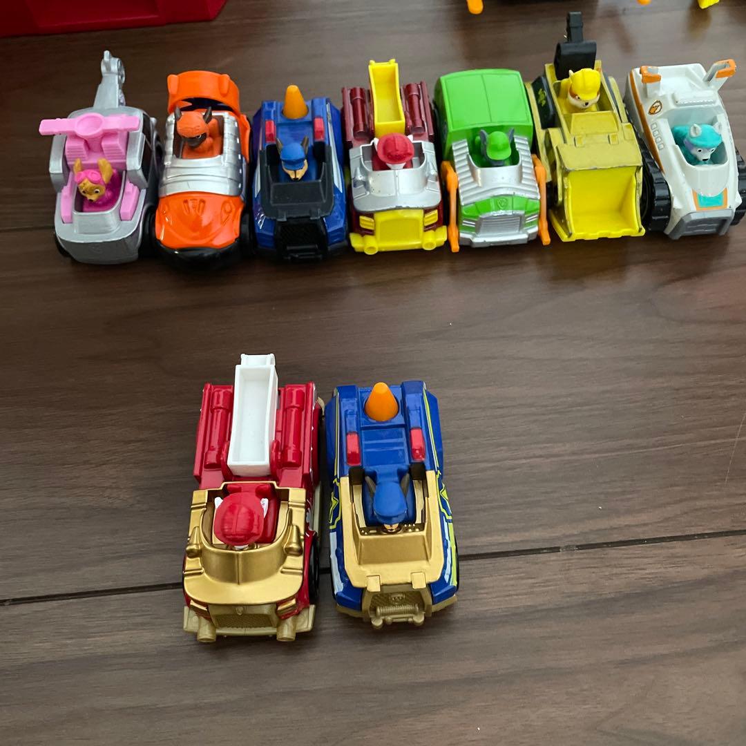 パウ・パトロール パウステーションDX ビークルまとめ売り