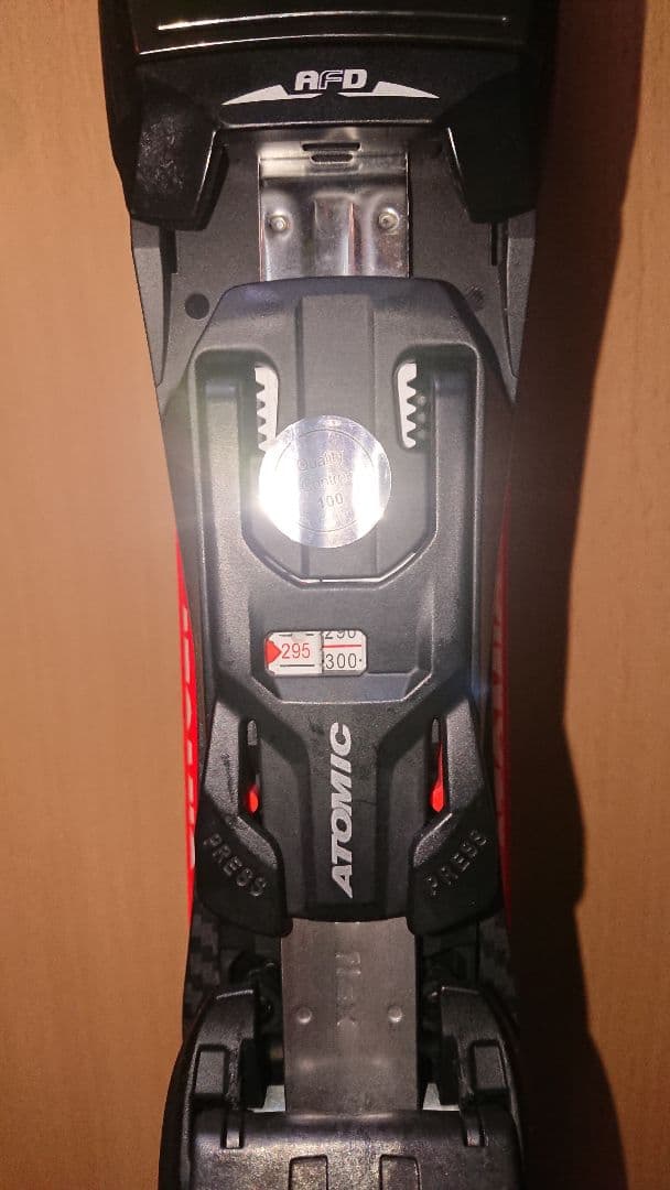 ATOMIC 178cm GS 簡単調整265〜360㎜ レッドスター R17