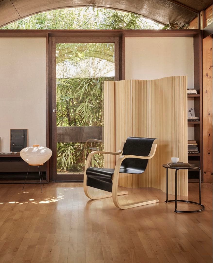 Artek リプロダクト 100 SCREEN ウッドカーブパーテーション 木