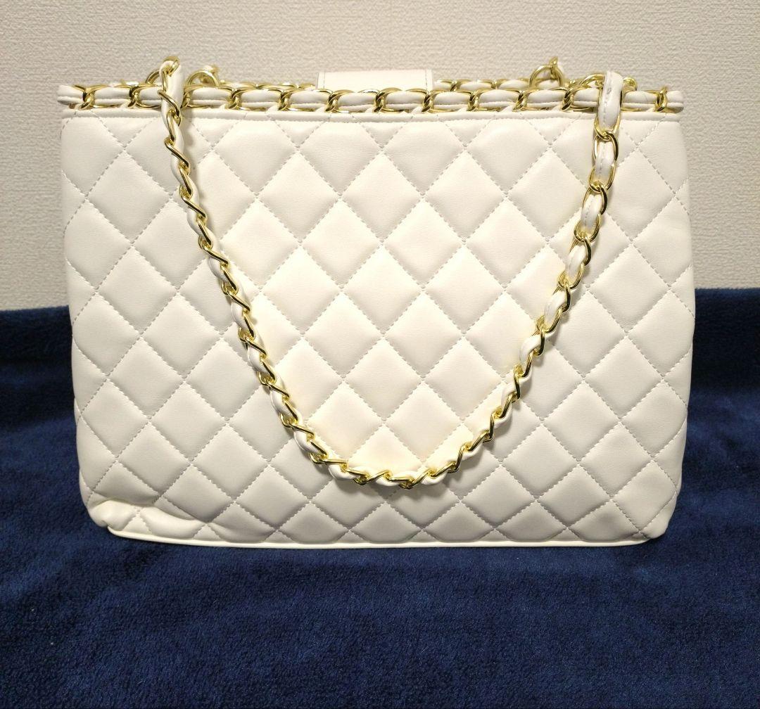 【新品·未使用】CHANEL ノベルティホワイト トートバッグ
