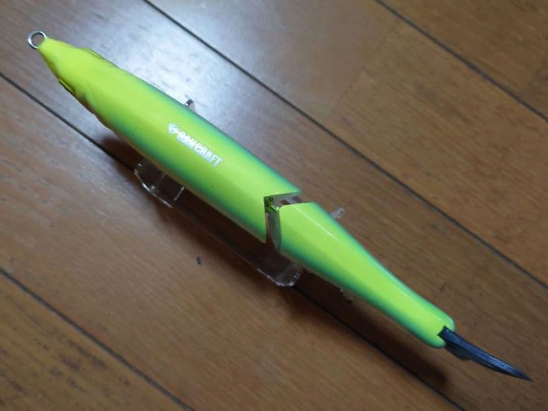 美品 ガンクラフト 鮎邪 ジョインテッドクロー マグナム 230 チャート