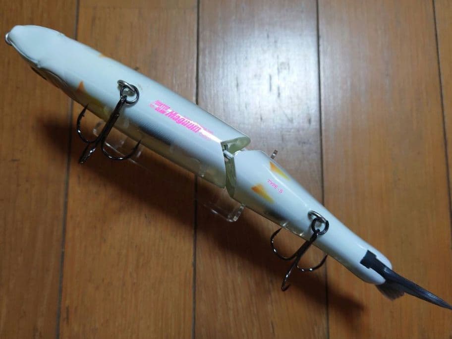 美品 ガンクラフト 鮎邪 ジョインテッドクロー マグナム 230 チャート