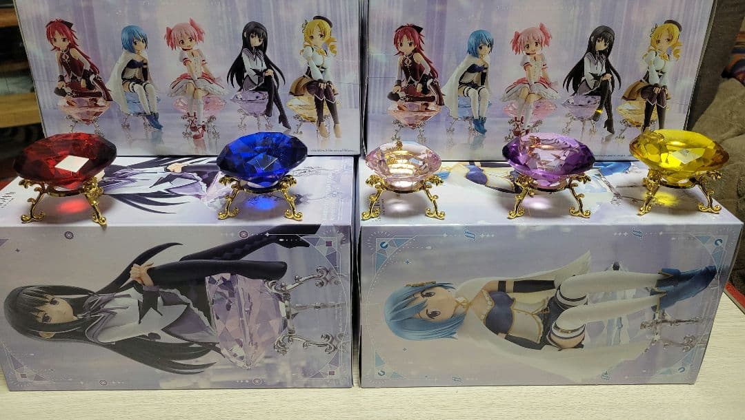 まどか☆マギカ フィギュア 5体セット台座付