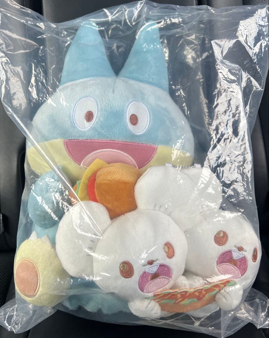 一番くじ ポケピース　A賞 ゴンベぬいぐるみ、ワッカネズミ 2個セット