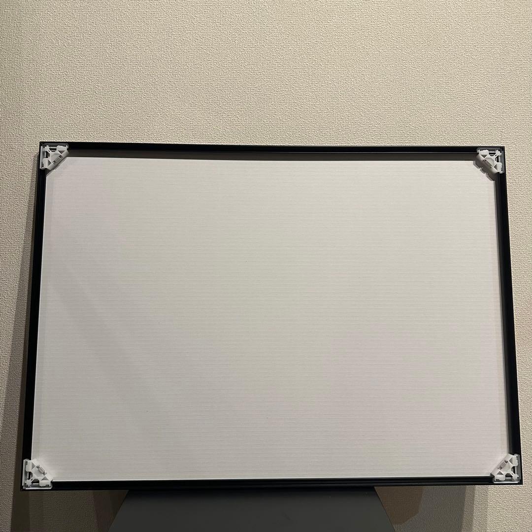 【額装済】ヒロアカ　原画展　B2ポスター　キービジュアル　ヒーローVSヴィラン