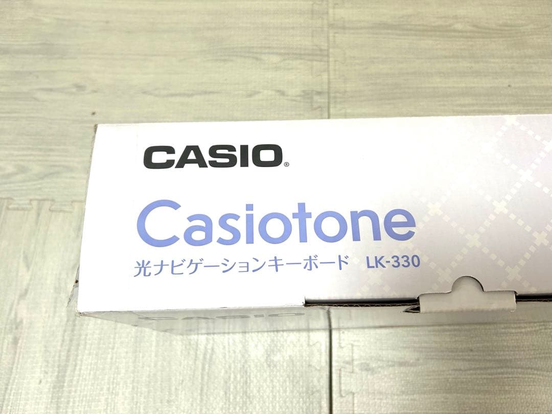【極美品】CASIO CasioTone LK-330 キーボード マイク付き