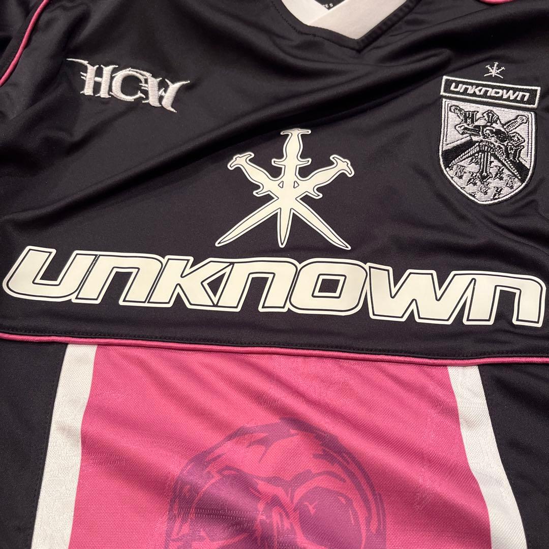 UNKNOWN LONDON × HCW フットボールシャツ ゲームシャツ