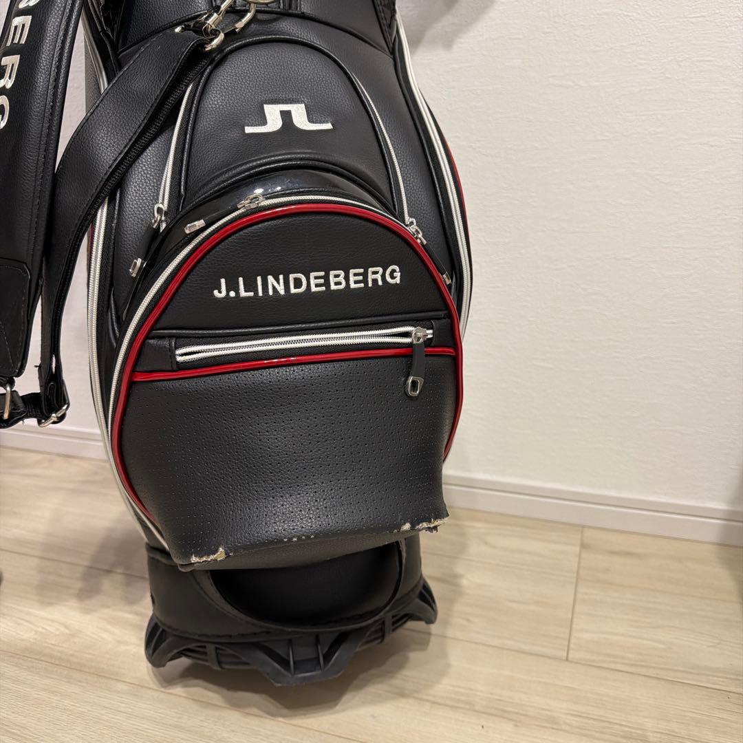 J.LINDEBERG キャディバッグ　ブラック