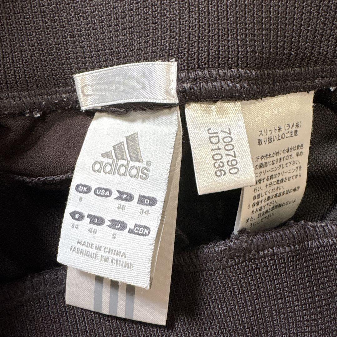 00s Y2K adidas ジャージセットアップ フレアパンツ ゴールドロゴM