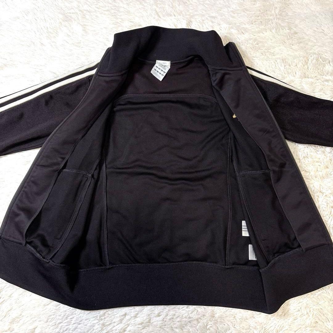 00s Y2K adidas ジャージセットアップ フレアパンツ ゴールドロゴM
