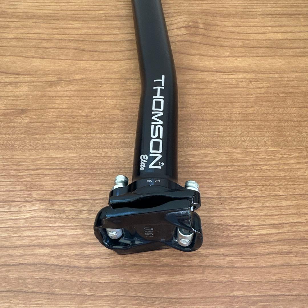 【美品】THOMSON SP-E101-SB シートポスト 27.2x330mm