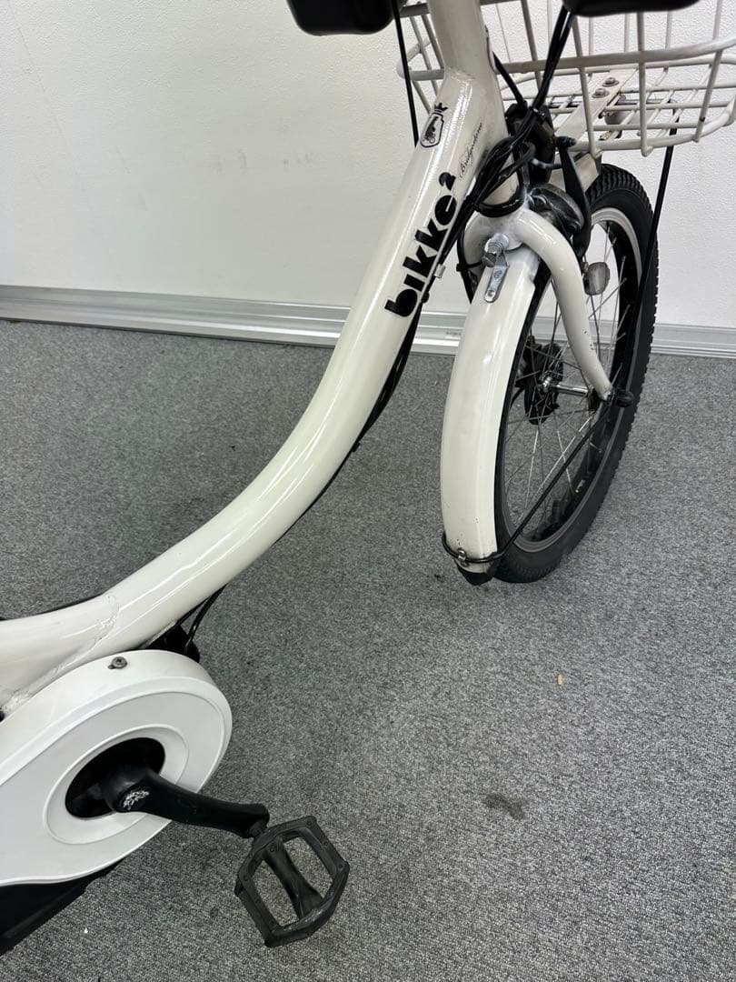 3人乗り対応電動自転車　ブリヂストンビッケ2 チャイルドシート付きのお買い得品