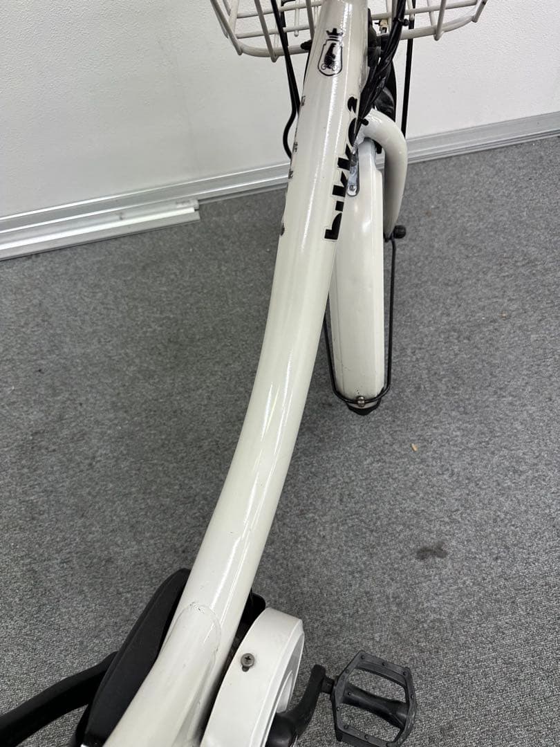 3人乗り対応電動自転車　ブリヂストンビッケ2 チャイルドシート付きのお買い得品