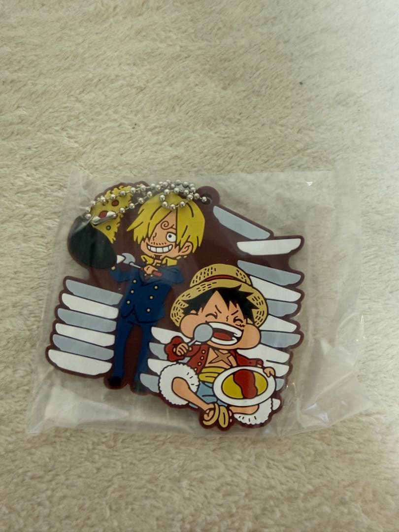 ワンピースONE PIECE バディコレ　ラバーマスコット　ルフィ　未開封