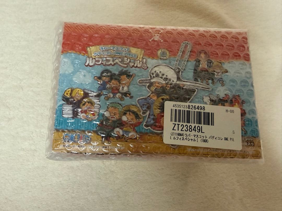 ワンピースONE PIECE バディコレ　ラバーマスコット　ルフィ　未開封