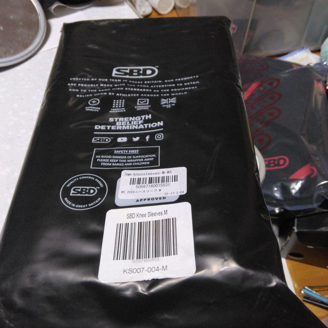 SBD Knee Sleeves 2024 Mサイズ ブラック