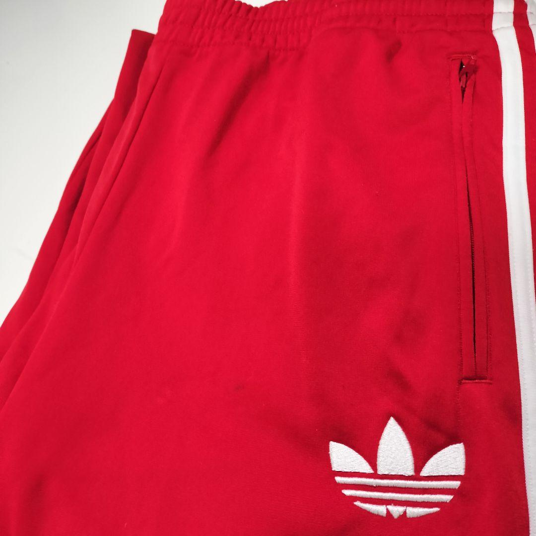 ★人気　アディダス　ファイヤーバード　トラックパンツ　ジャージ　レッド　2XL