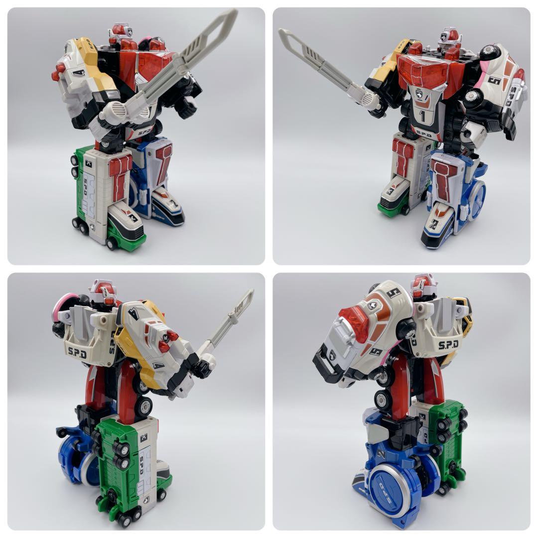✨極希少✨特撮戦隊デカレンジャー DXデカレンジャーロボ デカベースロボ　セット