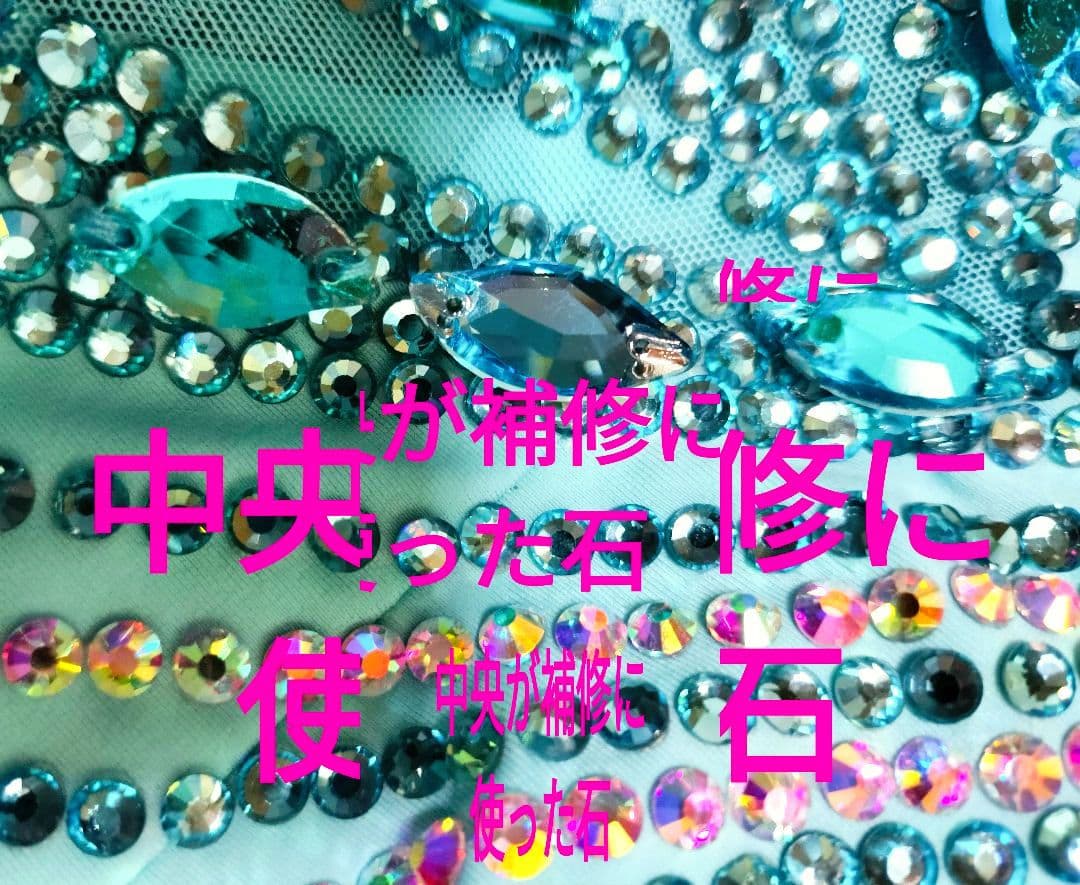 社交ダンス♡モダン　スタンダードドレス　競技　デモ用ドレス