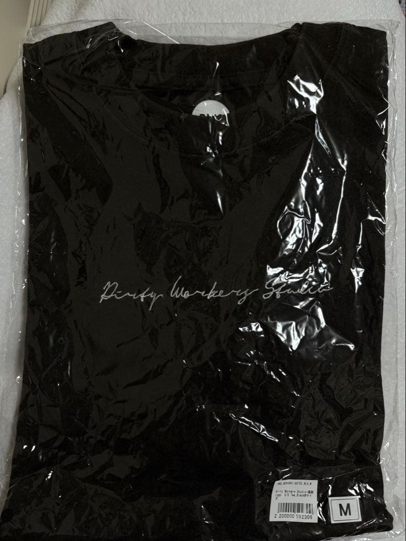 DWS 極彩色流シ　Tシャツ　ブラック　Mサイズ