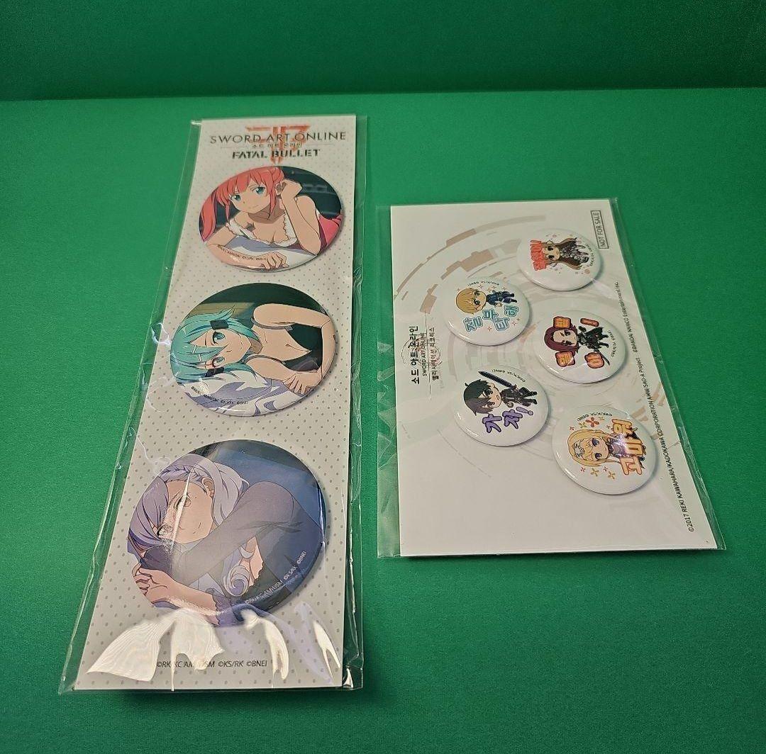 ソードアートオンライン フェイタルバレット アリシゼーションリコリス 缶バッジ