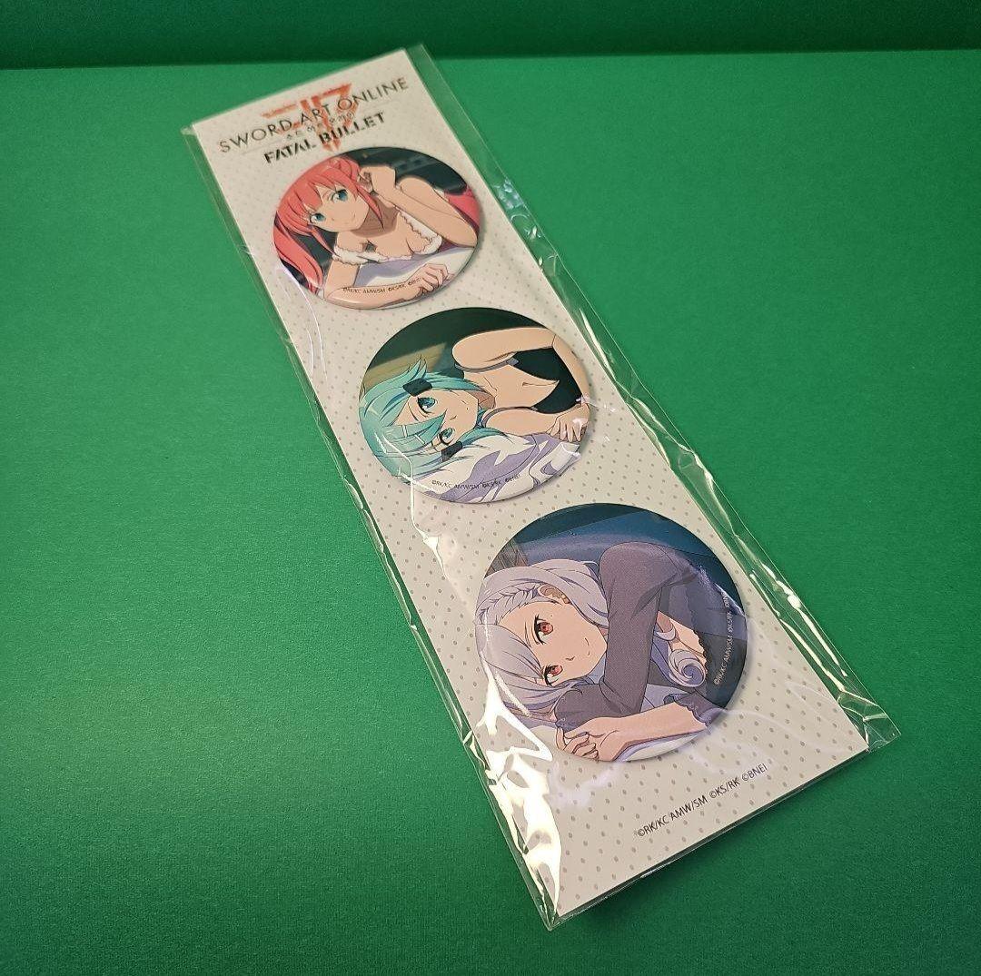 ソードアートオンライン フェイタルバレット アリシゼーションリコリス 缶バッジ