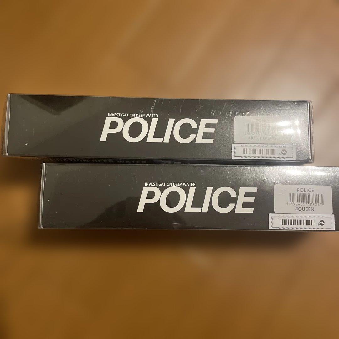 POLICE INVESTIGATION DEEP WATER ルアー2つセット